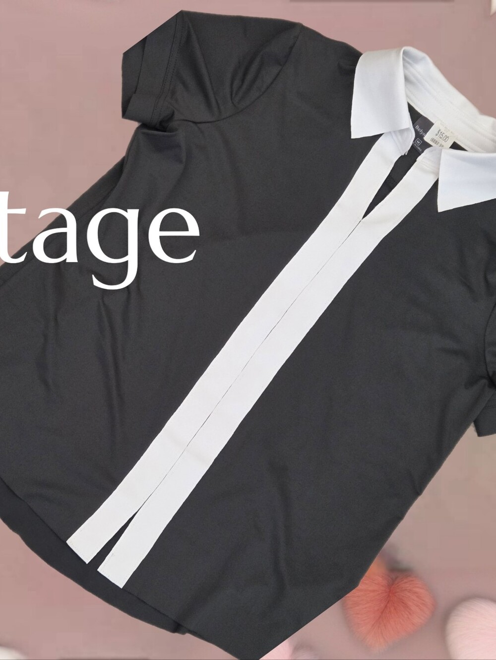 Vintage Bolyn Key blouse top shirt Women size M